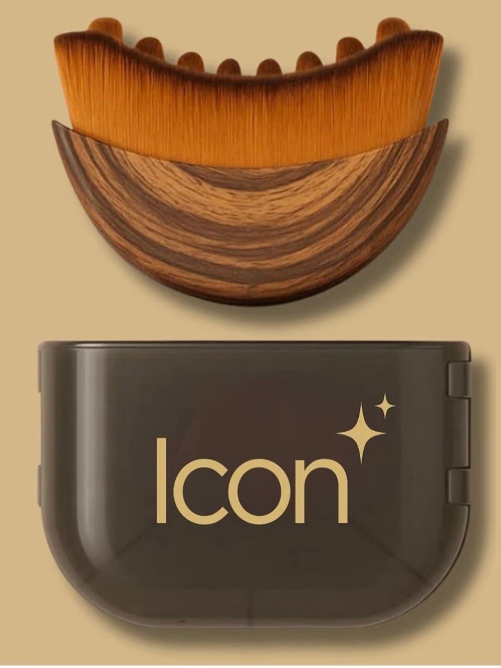 ICON lymphatic contour face brush